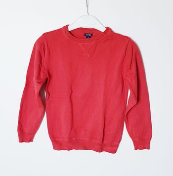 🦎 Pull fin col rond - Kiabi - 5 ans 🦎
