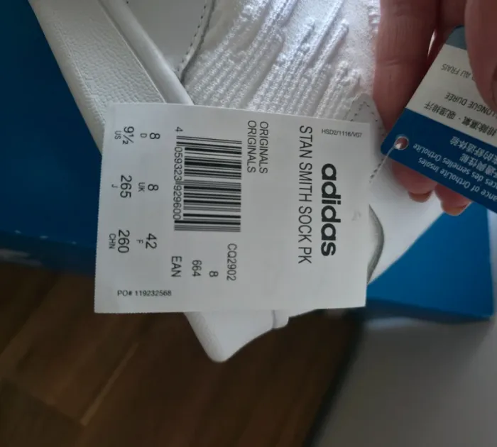 Stan smith sock taille 42 semelle ortholite confort ++ - photo numéro 7