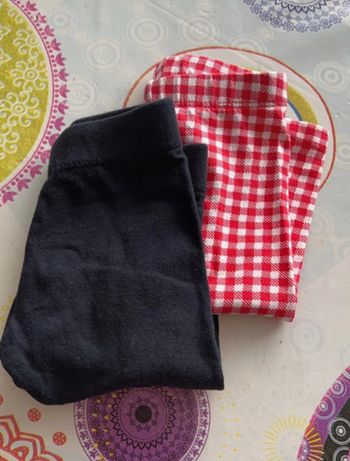 Lot de 2 leggings
