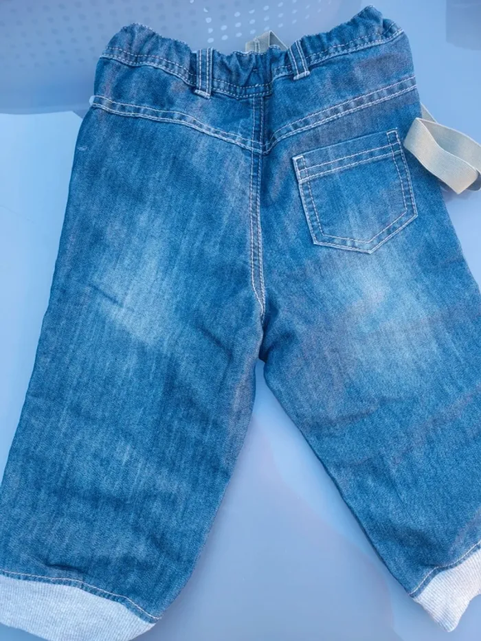 Short à bretelles tape à l'œil 3 ans - photo numéro 3