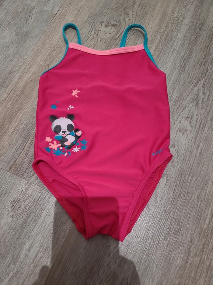Maillot de bain rose et bleu