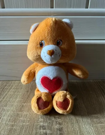 Peluche originale Bisounours Tenderheart Bear (2004) Vintage / très bon état