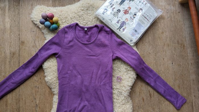 Tee shirt lavender crystal S manymonths