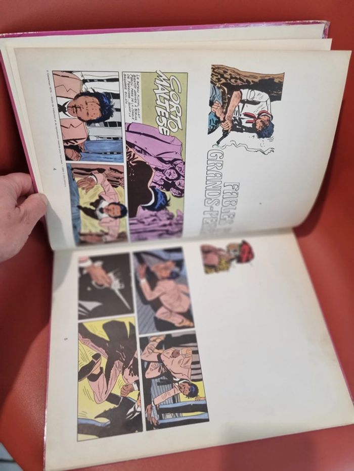 bd corto maltesse hugo Pratt l'ange à la fenêtre d'orient casterman 1975 - photo numéro 7