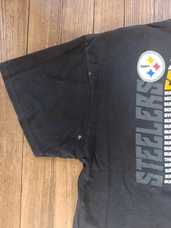 T-shirt NFL Steelers Team Apparel 2013 Game Schedule Pittsburgh
Steel Curtain - photo numéro 6