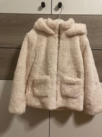 Gilet fausse fourrure 8 ans