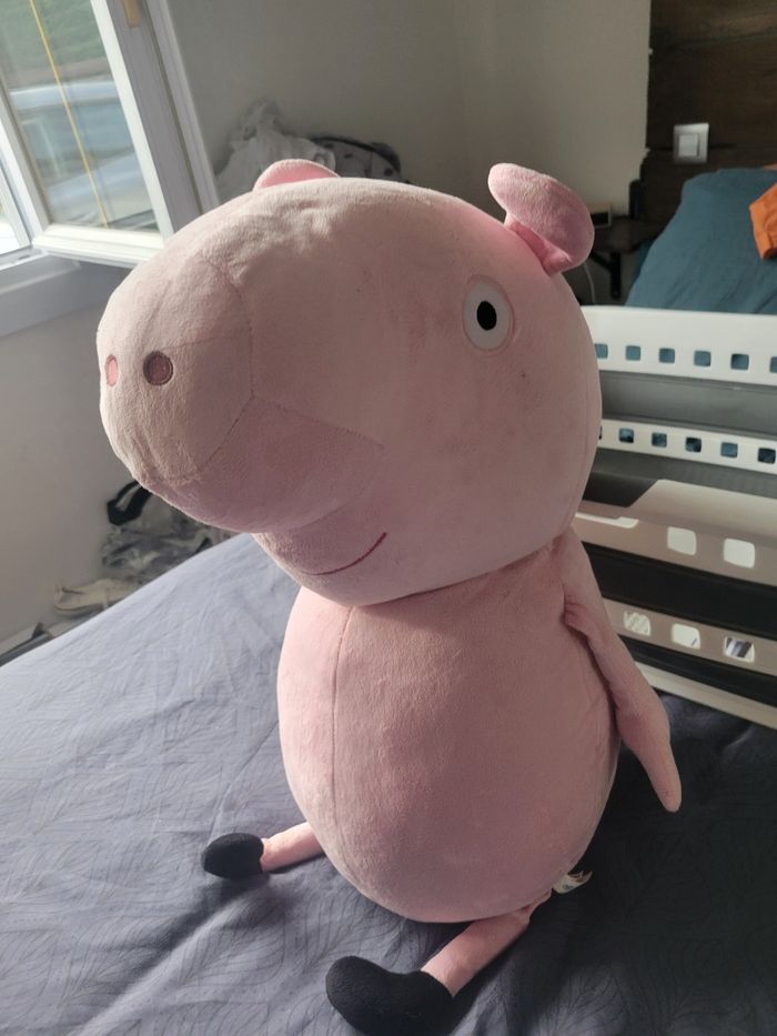 Grosse peluche peppa pig - photo numéro 2