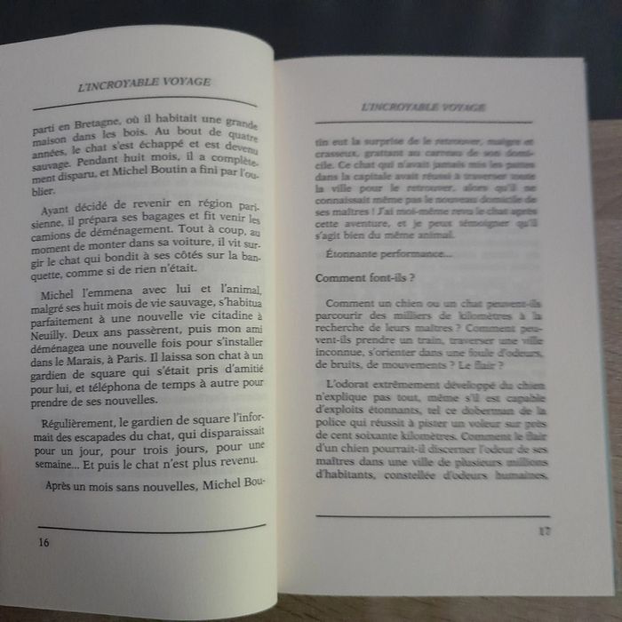 livre vintage - l'incroyable voyage - photo numéro 5