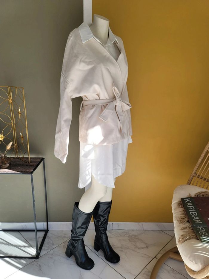 Veste crème – Neuve sans étiquette - photo numéro 2