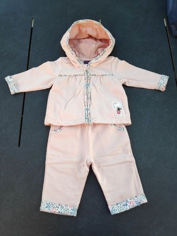 Jogging rose Sergent Major 3 mois