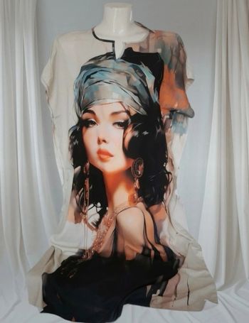 🤎🤍Sublime Robe Légère Et Fluide 🤎🤍