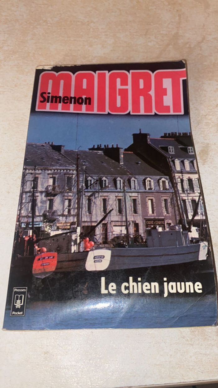 Livre maigret le chien jaune