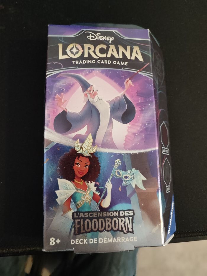 Lorcana deck de démarrage scellé améthyste acier chapitre 2 (avec le booster) Lorcana Beebs