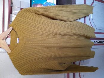 Pull moutarde vintage