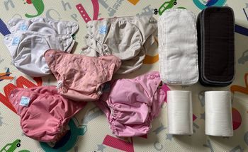 Lot 10 couches lavables