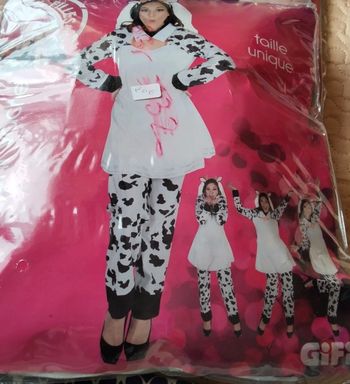 Déguisement femme (vache)