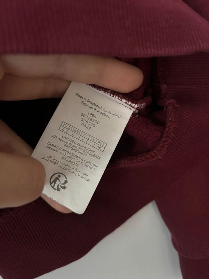 Sweat Camaïeu T.L - photo numéro 4