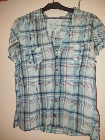 Chemise manches courtes femme