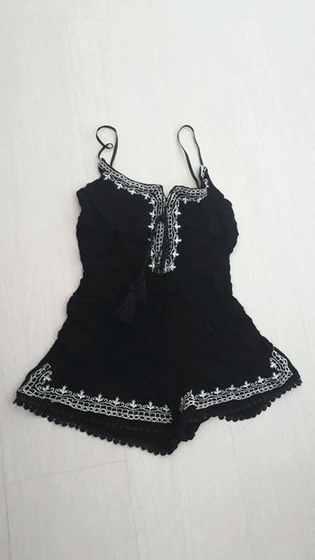 Combi short noir Taille S