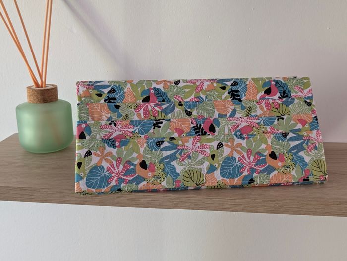 Porte cartes enfant modèle jungle colorée - photo numéro 2