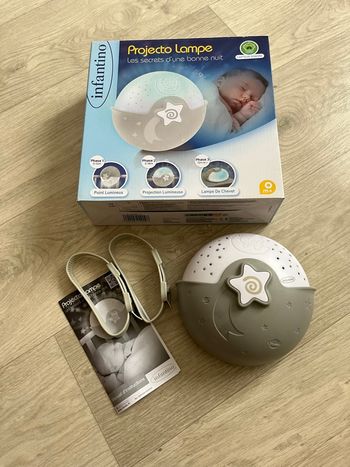 Veilleuse projection d’étoiles