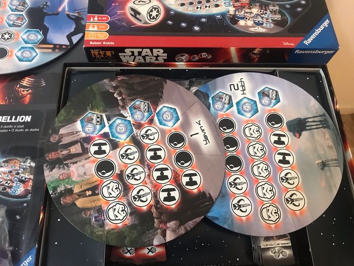 Jeu de société star wars galaxy rebellion le duel de dés ravensburger - photo numéro 6