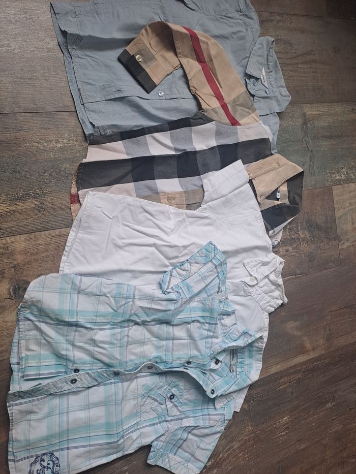 Lot chemise garçon 4ans