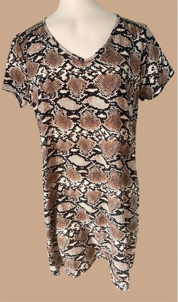 Robe femme Exposure – Taille L – Motif serpent – TBE