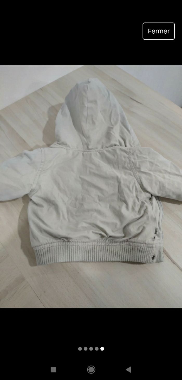 Lot de 2 manteaux blousons Obaibi 3 mois - photo numéro 2