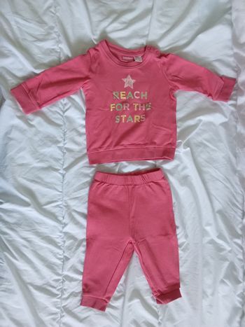 Ensemble rose mi-saison Lupilu 2-6 mois 