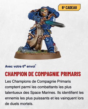 Primaris Company Champion Warhammer 40k
