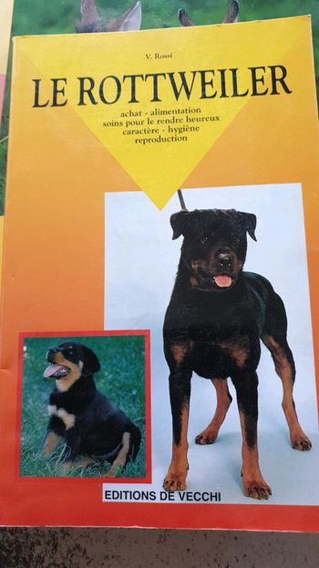 Livre le rottweiler