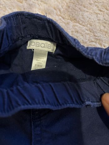 Ensemble pantalon + bavoir et pantoufles