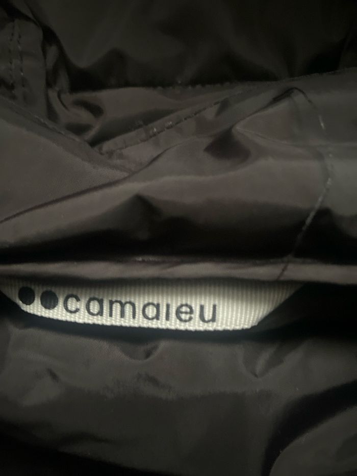 Doudoune noire taille S camaïeu - photo numéro 2