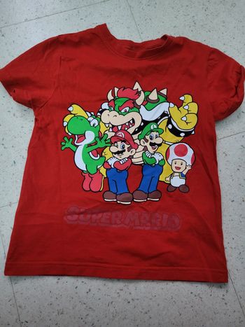 Tee shirt mario