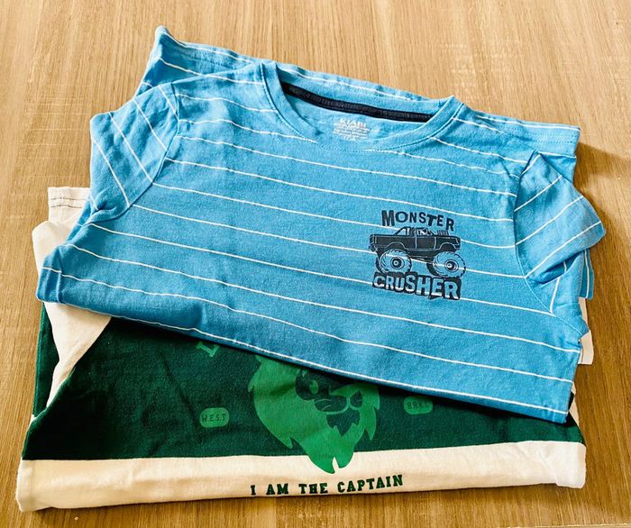 Lot t-shirt garçon - photo numéro 2
