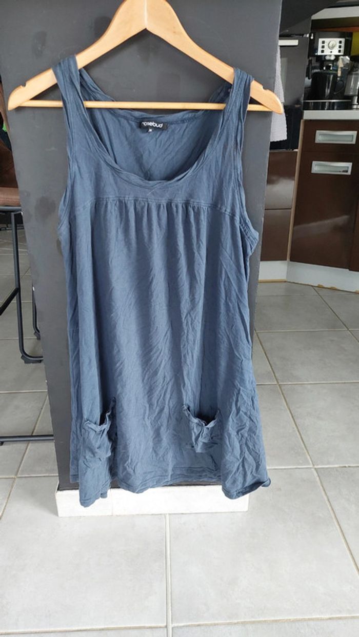 Robe XL bleu marine