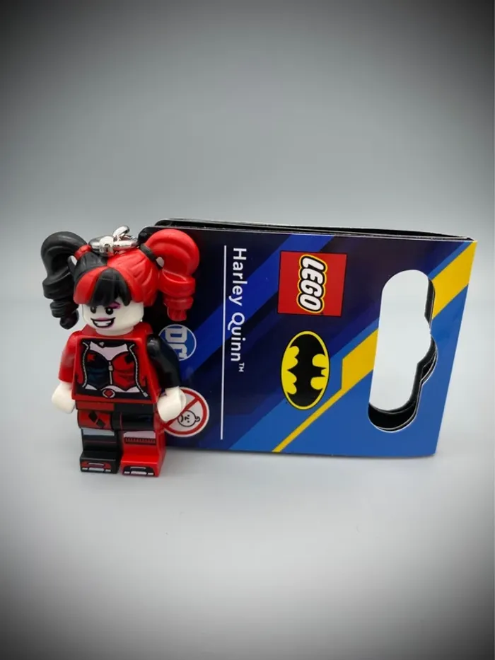 Porte-clés LEGO Dc Harley Quinn - Réf 854238 - Neuf