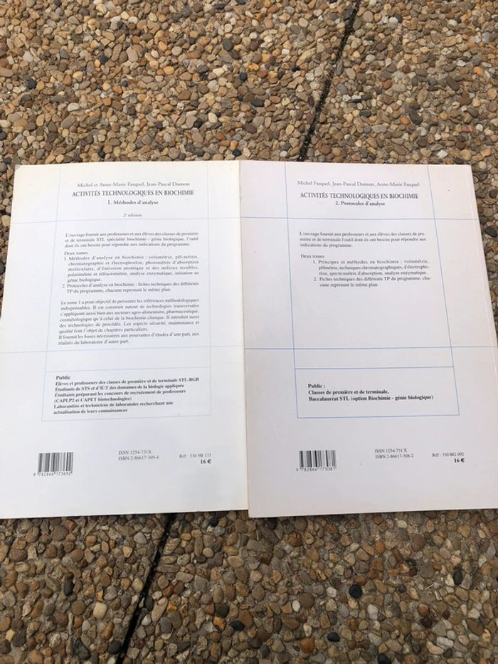 Livres biochimie - photo numéro 2