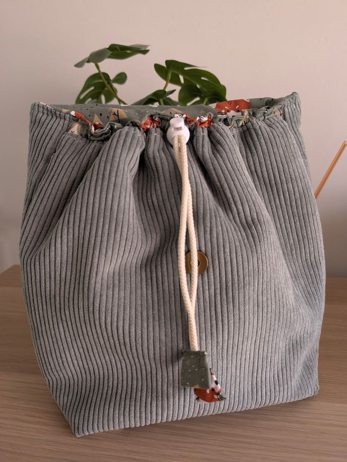 Sac à dos maternelle modèle renard - photo numéro 4