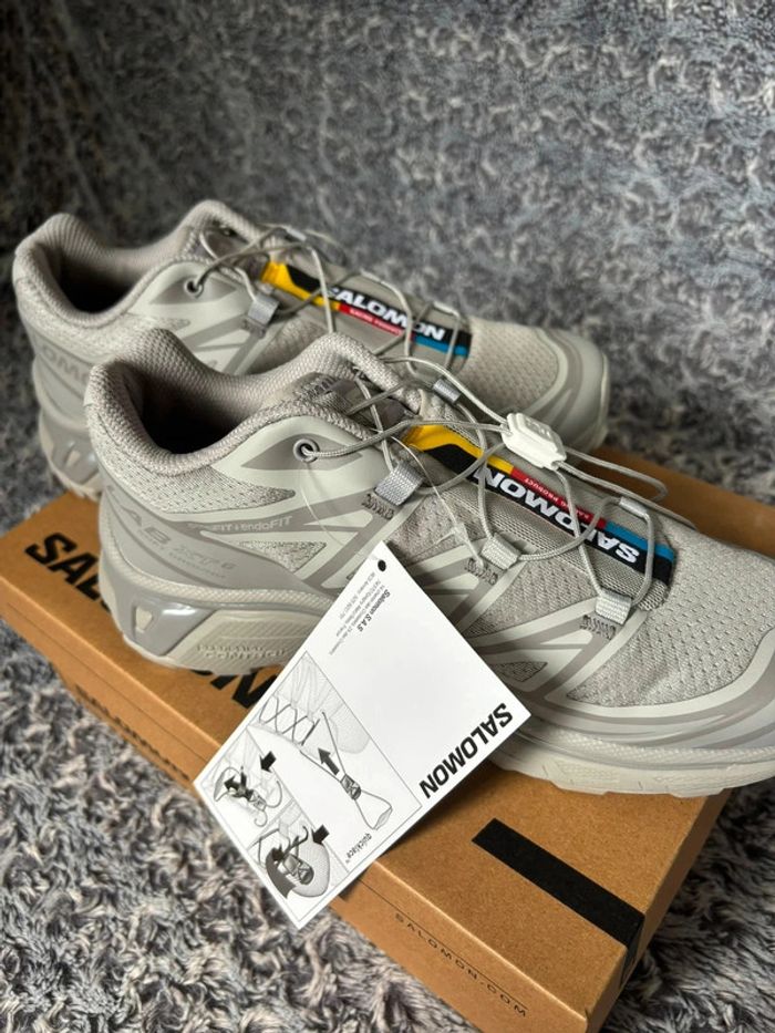 Salomon XT-6 Ghost Grey • Taille 36,5 - photo numéro 7