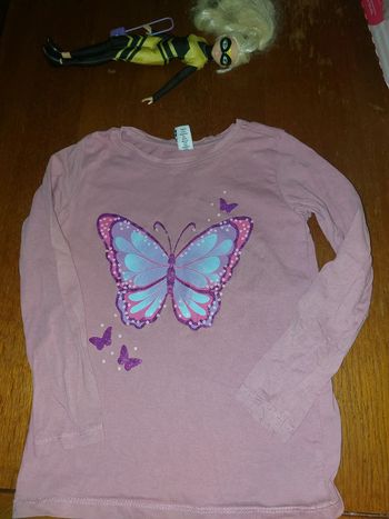 Tshirt ML papillons