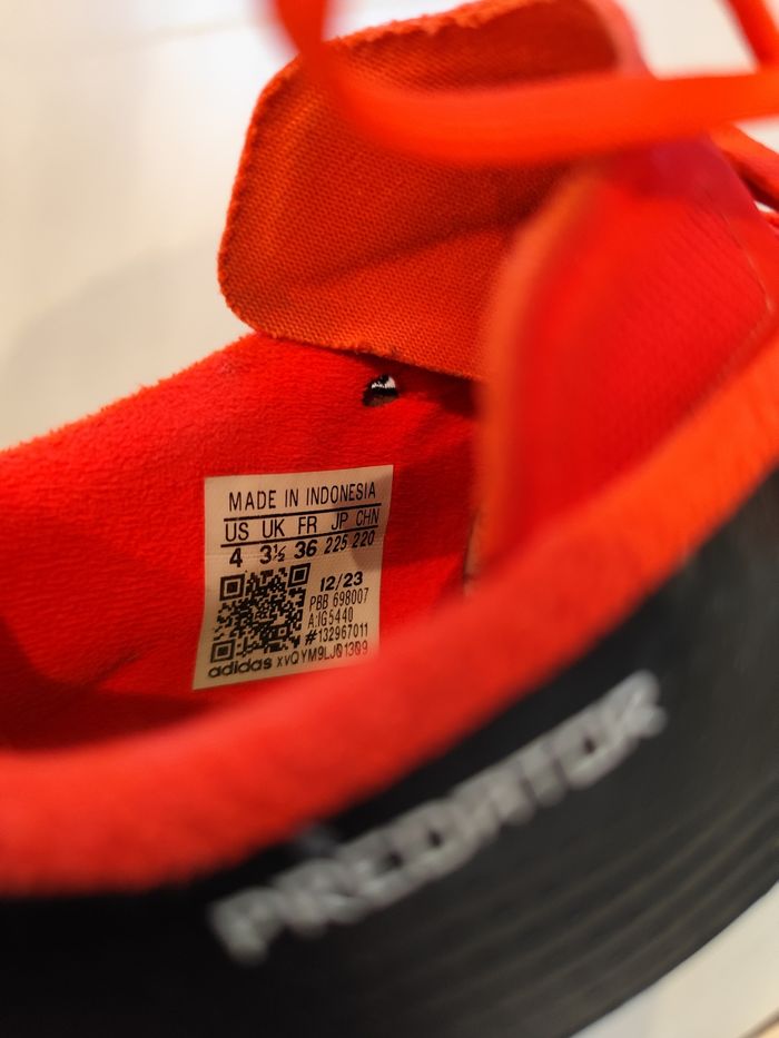 Chaussures de foot Predator Adidas 36 - photo numéro 3