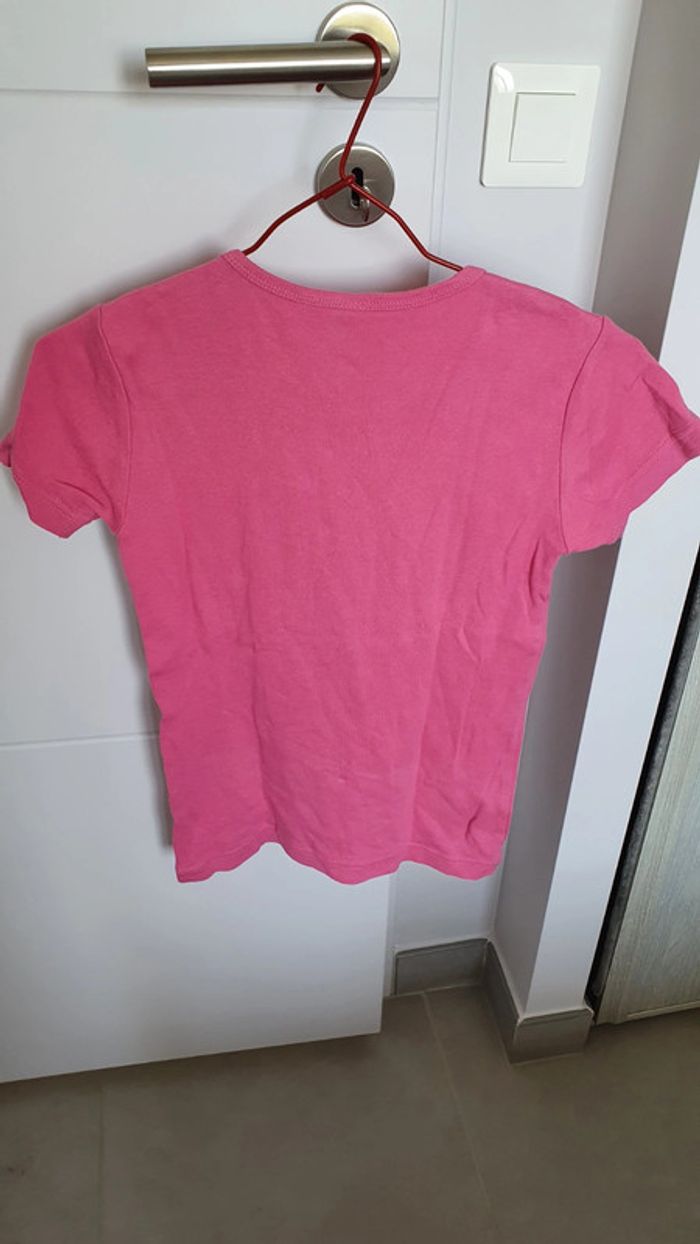 T shirt rose humour neuf taille S - photo numéro 2