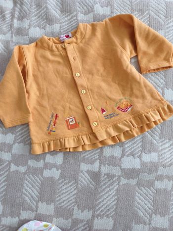 Gilet manches longues