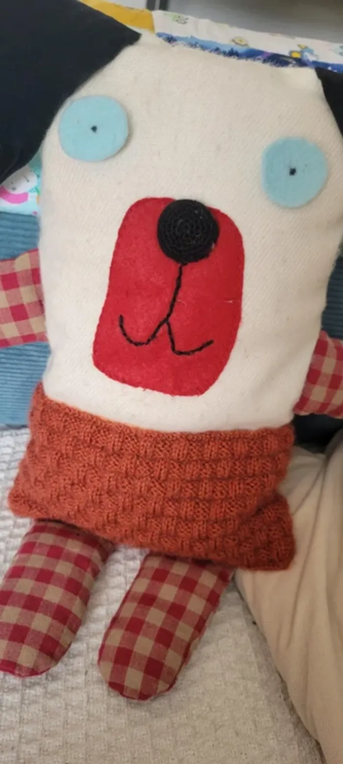Peluche chien - photo numéro 2