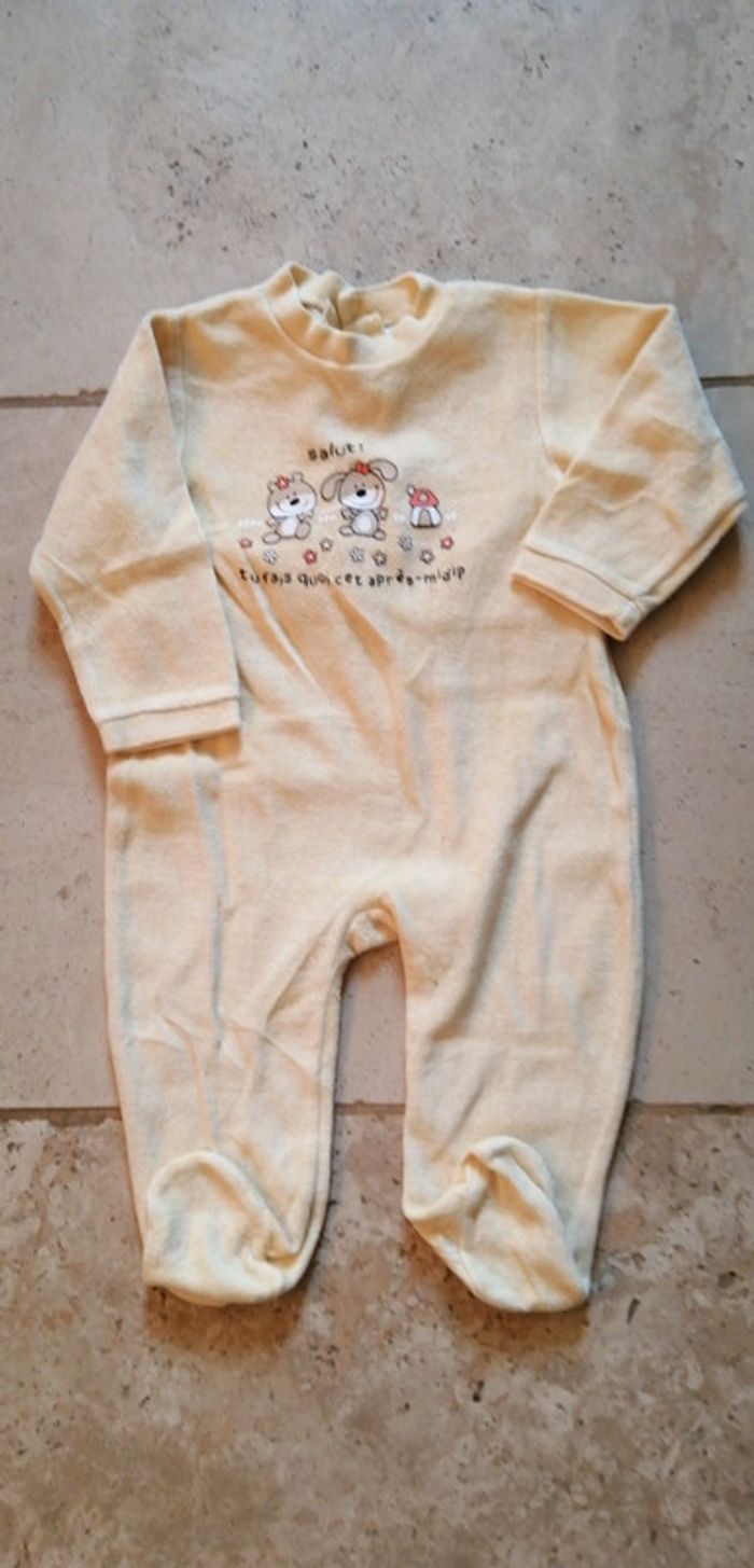 Pyjama fille en 12 mois