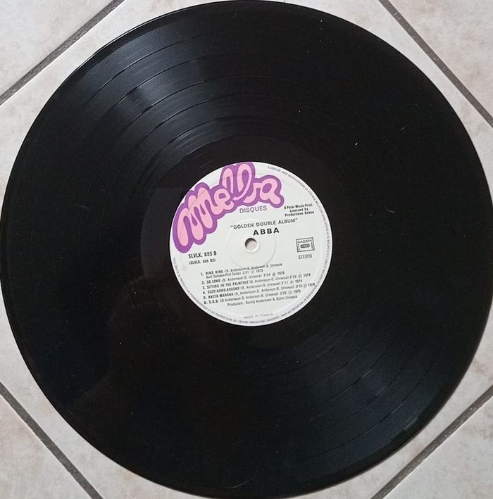 Vends Vinyle ABBA Golden double album vitesse 33 tours format 30 cm année 1976 - photo numéro 6
