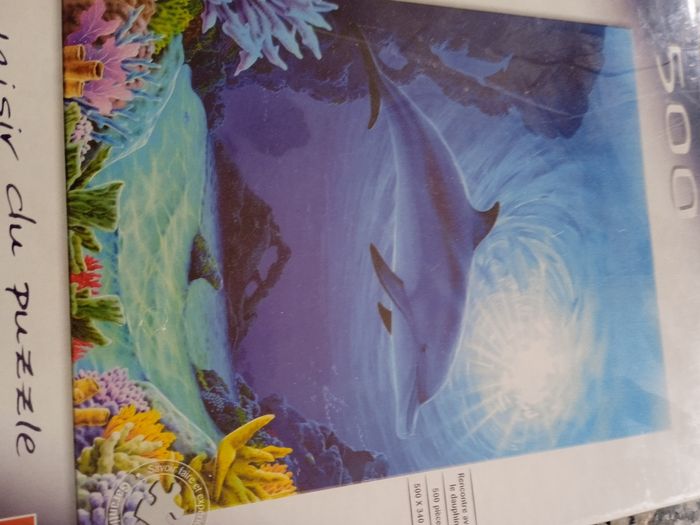 Puzzle 500 pièces. 500 x340 mm. État neuf. Encore emballé - photo numéro 2