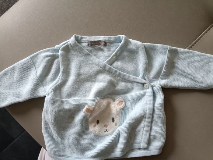 Gilet bleu mon premier major